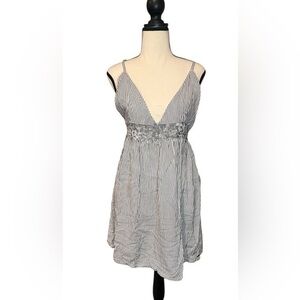 Volcom Striped Spaghetti Strap Dress